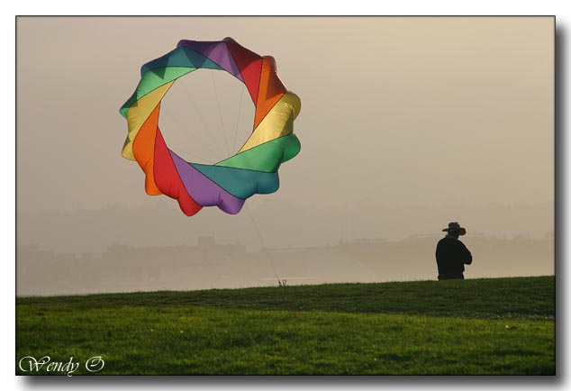 Rainbow Kite