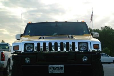 Front of Yeller Hummer