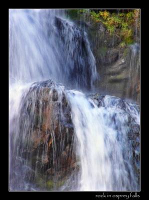 Rock in Osprey Falls 9-04