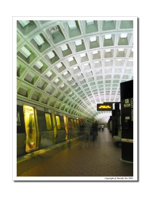 Getting off (D.C. Subway)