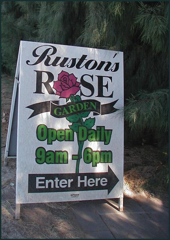 Ruston's sign