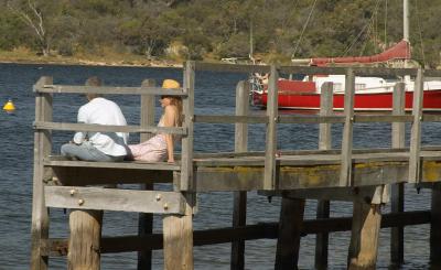 Greanpeace Reserve Jetty, Mosman Park, Western Australia.