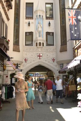 Models, London Court, Perth, Western Australia.