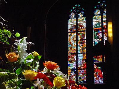 Stille in der Kirche