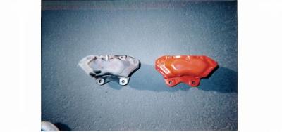 Old Caliper vs New Painted Caliper