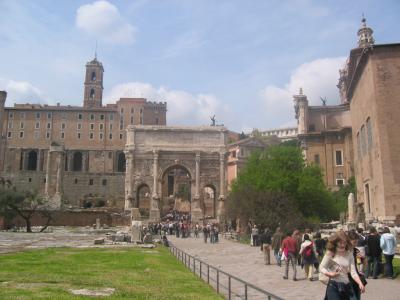 Via Sacra - Roman Forum