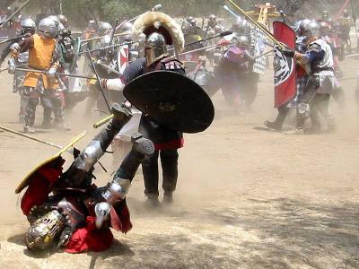 Yes! SCA Heavy Weapons Combat is a Full Contact Martial Art. and a lot of fun