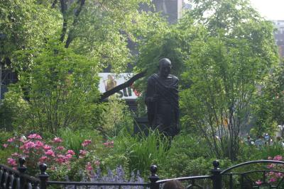 Union Square - Mahatma Gandhi statue