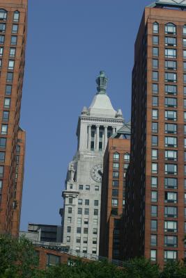 
Union Sq - Beth Israel Medical Center and building behind it