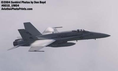 USMC F/A-18 military aviation air show stock photo #0010