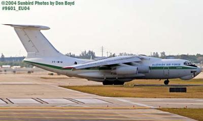 Algerian Air Force IL-76TD 7T-WIU military aviation stock photo #9601