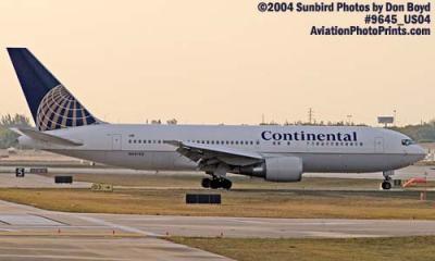 Continental Airlines B767-224 N68159 aviation stock photo #9645