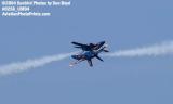 USN Blue Angels F/A-18 Hornets military aviation air show stock photo #0258