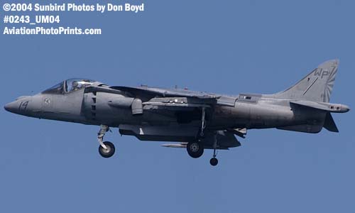 USMC AV-8B Harrier military aviation air show stock photo #0243