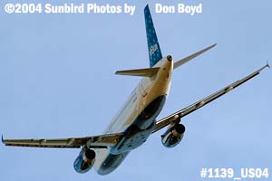 JetBlue A320-232 Flight 14 to JFK aviation airline stock photo #1139
