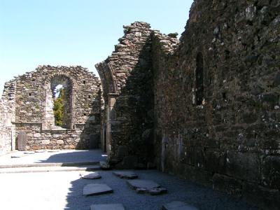 The cathedral at Glendalough