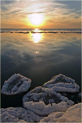 Icy Sunset