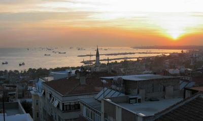 Istanbul view from Hotel Fehmi Bey  rooftop 2