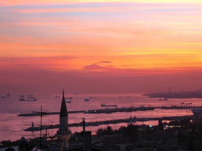 Istanbul view from Hotel Fehmi Bey  rooftop 5