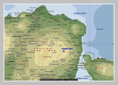 Maps - It just few hours from Bali