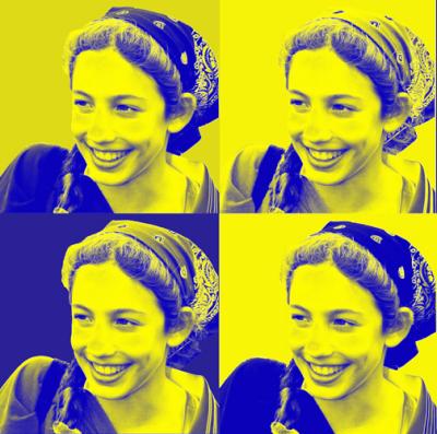 Michelle Warhol gradient