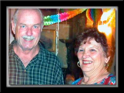 Ronald & Evelyn arrive at the party!