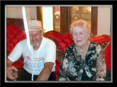 Ron's Florida neighbor and sister Dot.
