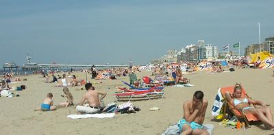 Beach at Scheveningen