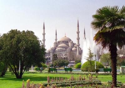 Blue Mosque constructed 1609-1616