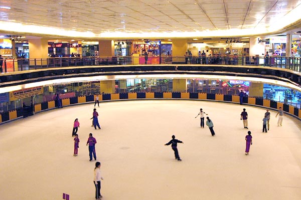 Equatorial Ice Skating