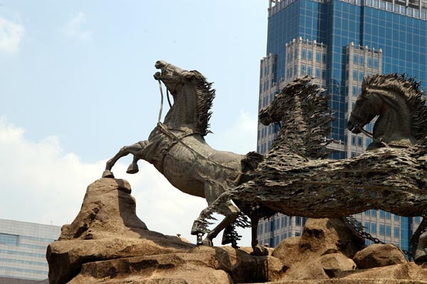 'Arjuna Wiwaha'  statue, SW of Merdeka Square