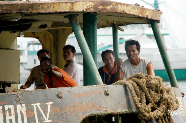 The crew of the Andrian IV, Sunda Kelapa