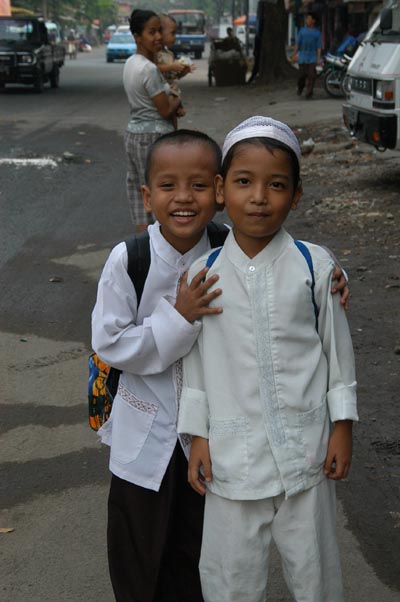 Boys in Kota, Indonesia