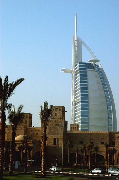 Burj al-Arab and the new Madinat Jumeirah