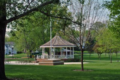 Spring and the Foster Park Carousel in Le Mars, Iowa