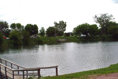 Swimming and Fishing Pond at Municipal Park