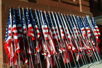 New Flags Presented Memorial Day 2004