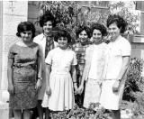 Six of the Earliest Residents/Students at Ramallah Home and School