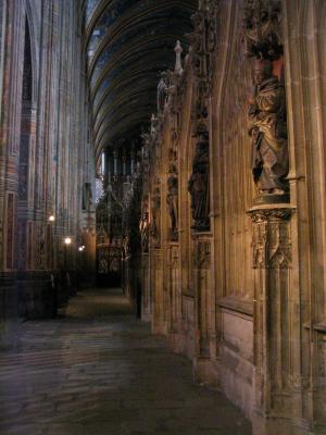 Albi: cathedral choir - ambulatory