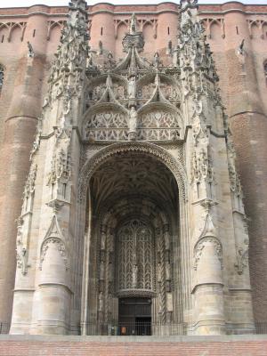 Albi: Cathedral entrance