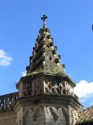 Rocamadour: church tower