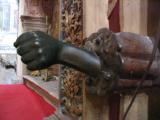 Albi: cathedral choir - detail from a chapel