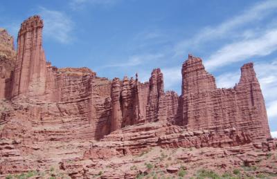 fisher towers near moab