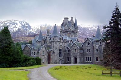 Ardverekie lodge near Loch Laggan