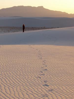 Trail into the sunset