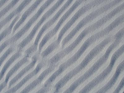 Closeup sand ripples