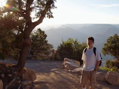 Ryan at South Kaibab trailhead