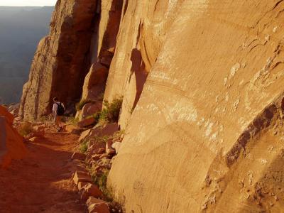 Coconino sandstone layer