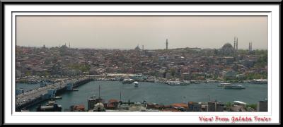 View From Galata Tower