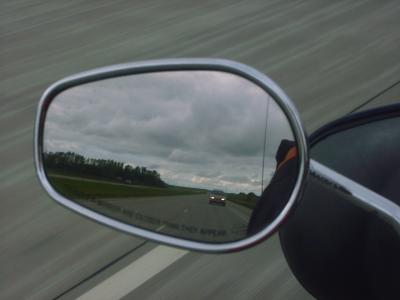 A view in the mirror